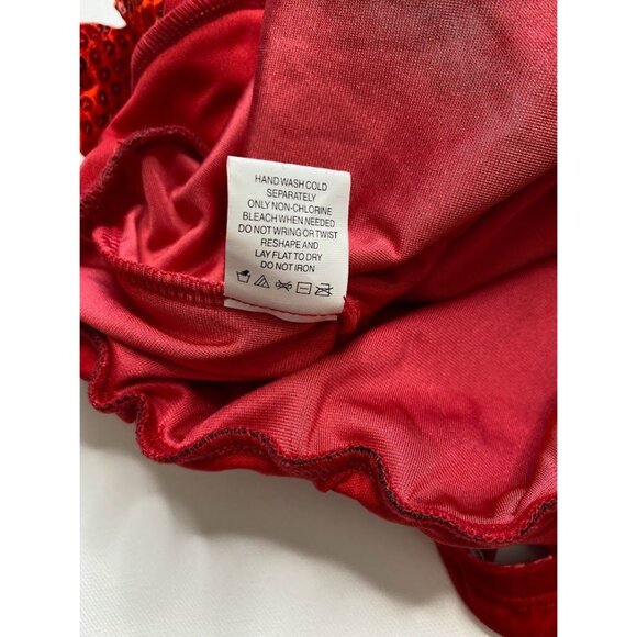 Reindeer Ugly Christmas Party Jumpsuit Women's XXL 2XL Red Black Green‎ NEW - Picture 9 of 11